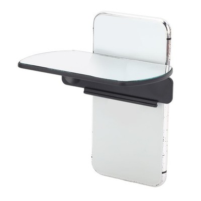 Smartphone Camera Mirror Reflection Clip Kit, Adjustable Phone White 