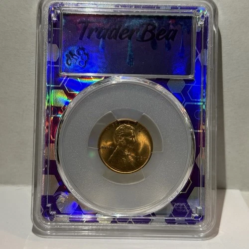 PCGS Purple Core 1937 Lincoln Penny MS64 RD Red 1c Wheat Cent MS 64 US Mint Nice