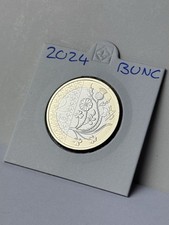 2024 Floral £2 Uncirculated Two Pound Coin Brilliant Bunc Bu 