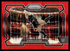 2024 Prizm WWE Red Pulsar Piper Niven #7
