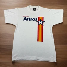 Vintage 1970/80’s Houston Astros Single Stitch MLB Baseball Tee Shirt SZ M