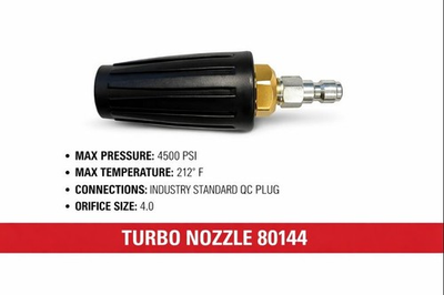 #ad #ad 4500 PSI Turbo Pressure Washer Nozzle 1 4” Quick Connect Hot amp; Cold Water $24.99