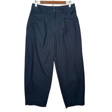 Lululemon Wide Leg Stretch Travel Pants Black Size 29 LW5FF8S Minimalist