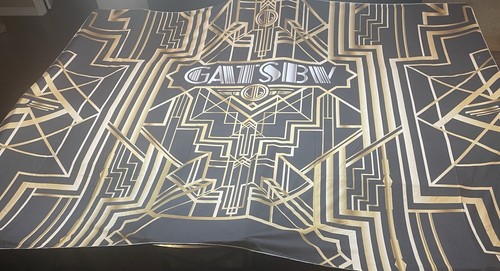 Gatsby Photography Backdrop-10’ Wide 8’ Tall- Washable-Roaring 20’s Party