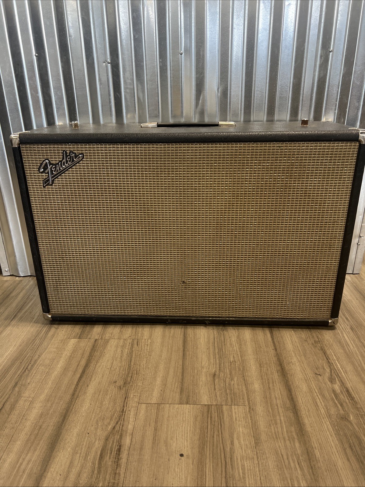 Fender Bandmaster 2x12 1966 Guitar Amp Speaker Cabinet Vintage  Jensen Original
