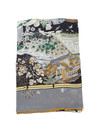 100 Percent Silk Graphic Printed Multi-Colored Scarf 41.2 x 20in — photo 1
