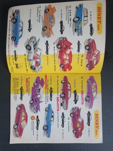 Dinky Toys 1970 1969 Catalog No.6 Auto Models Meccano - Picture 4 of 17