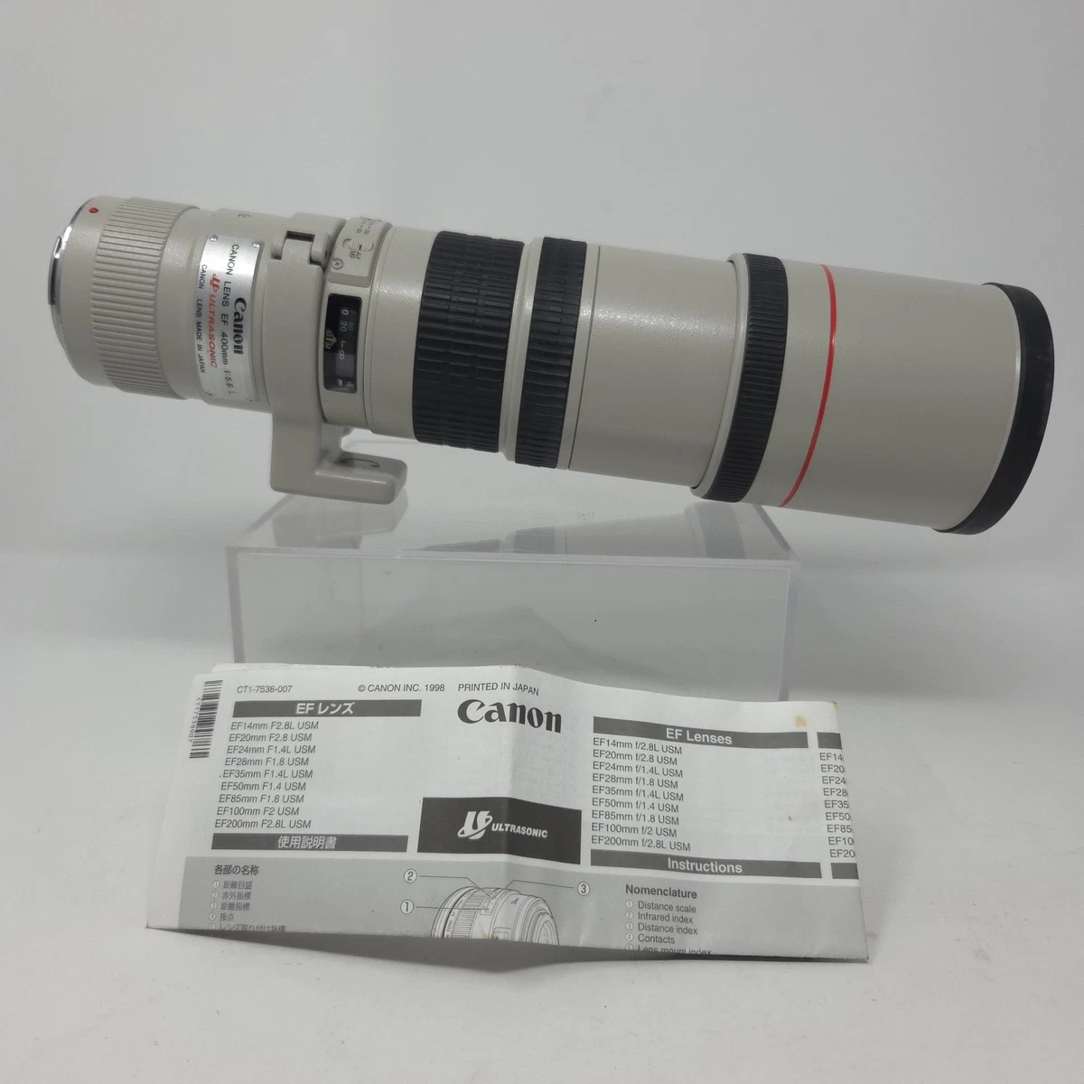Canon EF Canon EF 400mm Focal Camera Lenses for sale | eBay