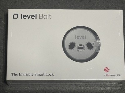 Level Bolt Retrofit Smart Lock Satin Bluetooth Deadbolt Lock C-D11U Sealed