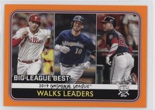 2020 Topps Big League Leaders Orange Juan Soto Yasmani Grandal Rhys Hoskins 1j1e