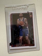 2025-26 Topps Flagship Basketball Johni Broome #235 Rookie Card Philly 76ers