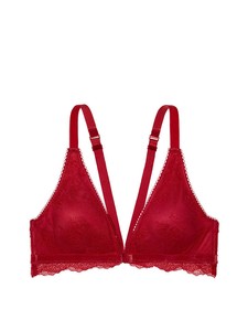 Sutiã Victoria's Secret A Frente Coleção bralette fechar bralette Vermelho  Tamanho G | eBay