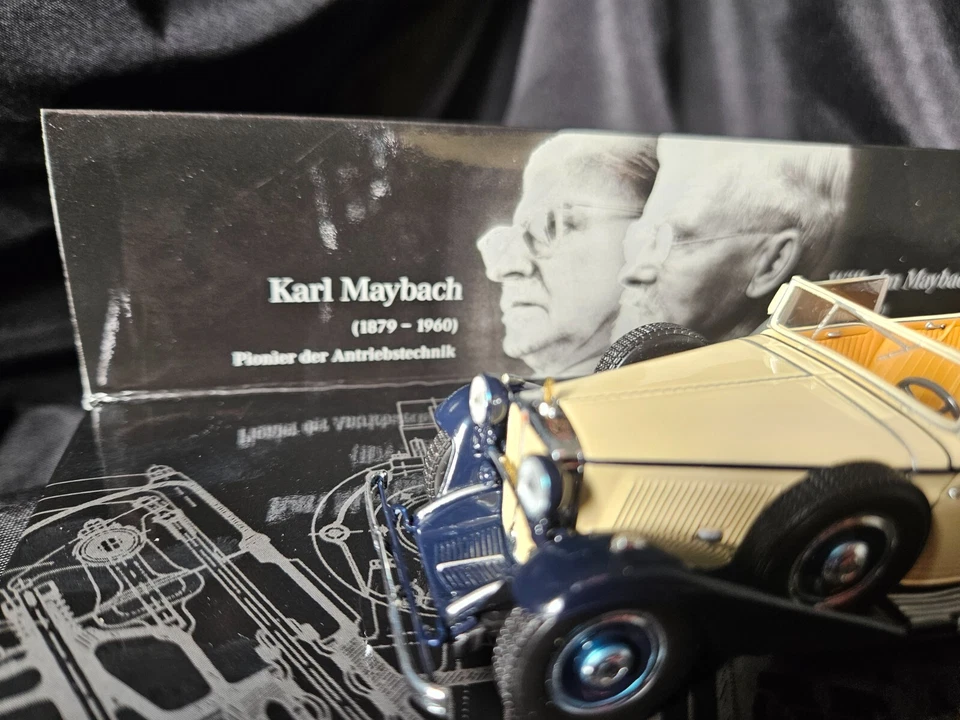 Minichamps Maybach DS8 "Zeppelin" Baujahr 1932 1:43 Scale Inv. #0271 - Image 3 of 4