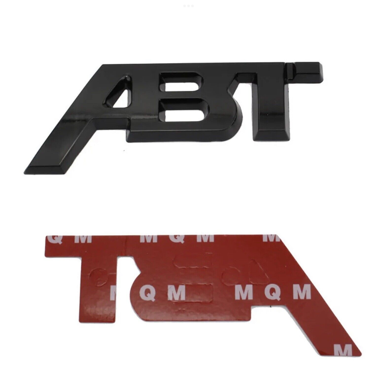 1x ABT Emblem Abzeichen Aufkleber Car schwarzer Aufkleber für Audi Seat NEW