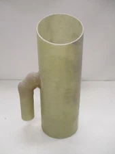 CENTEK CRUISERS YACHTS FIBERGLASS MUFFLER 6" W/ 2" BYPASS STARBOARD V17084 BOAT