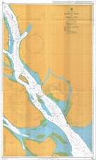 Admiralty 344 China Zhu Jiang Shanban Zhou To Nizhou Tou Chart Map Maritime Wall