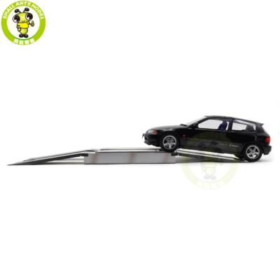 1/18 LCD Honda Civic 5th Mk5 EG6 Black Diecast Model Toy Car Gifts