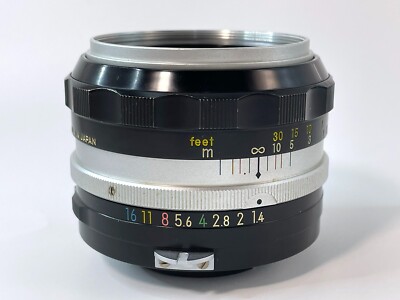 Near MINT】 Nikon NIKKOR-S Auto 50mm F1.4 Non-Ai MF Lens