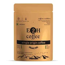 E2H Coffee 100% Organic Coffee Powder 200G Free Shipping World Wide