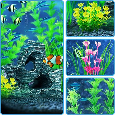 Nieuw - Plastic Aquariumplanten / Aquariuminrichting