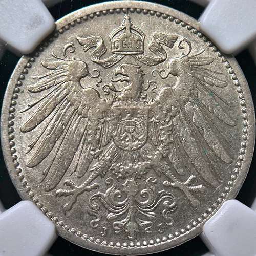 GERMANY. 1904, Mark, Silver, J - NGC AU53 - Hamburg