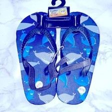 Toddler boys flip flops new with tags 7/8
