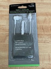 1 BRAND NEW CIRCUIT TYPE C EARBUDS HANDS FREE, MICROPHONE VOLUME CONTROL