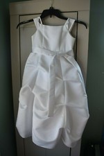 Kid Collection dress, girls size 4, white flower girl dress