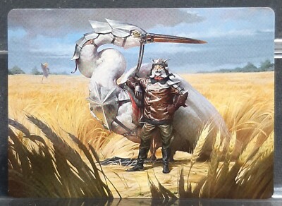 Art Series: Skyknight Squire (V.1) Künstlerkarte 4/54 - Magic Foundation - EN/NM