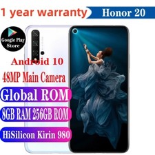 Huawe Honor 20 128GB 256GB 4G Unlocked 48MP Android Global SmartPhone New Sealed