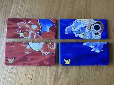 New Nintendo 3DS Cover Plates Pokemon 20th Anniversary