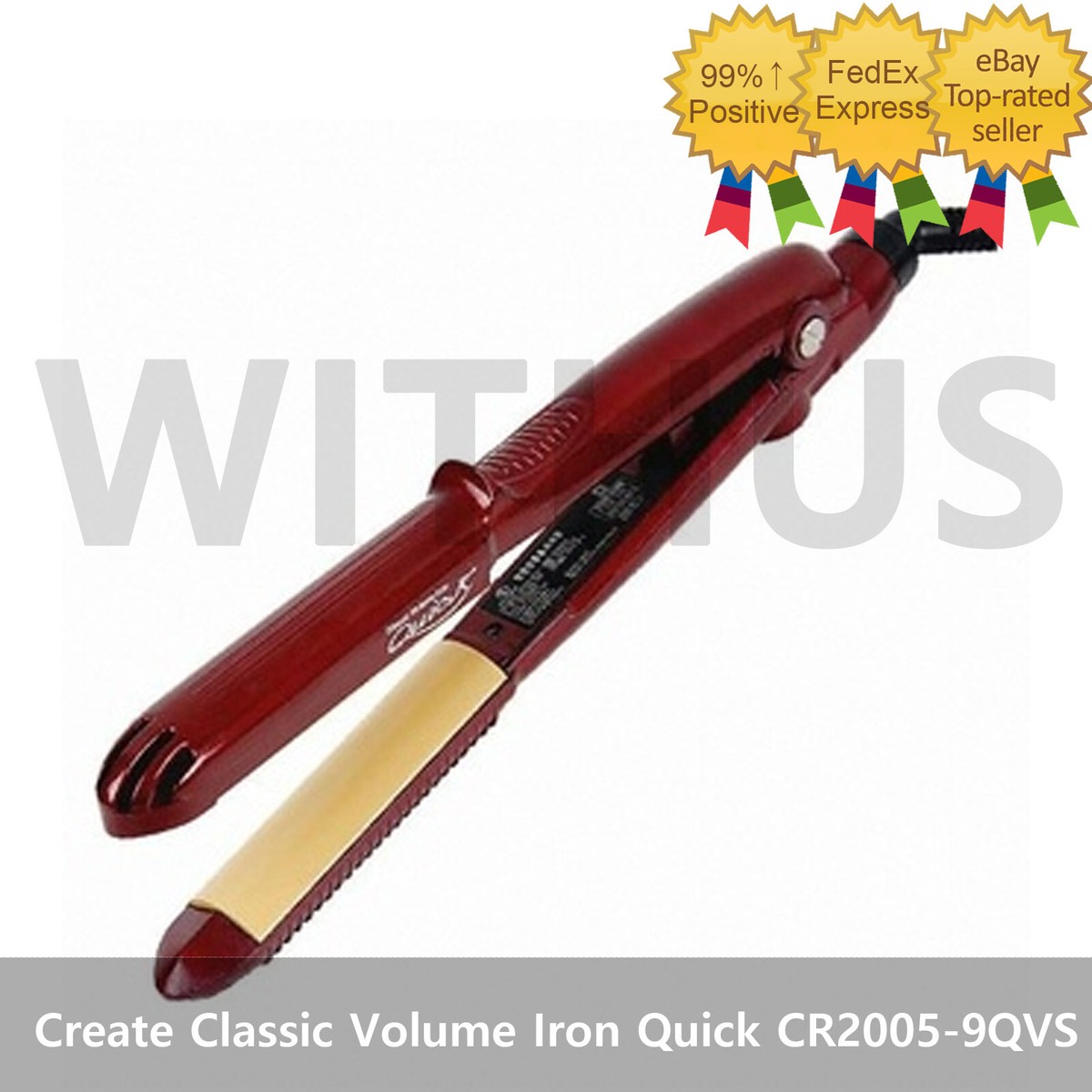 【美品】CREATE ION / ELEMEA DRY Create Ion Elemea Curl Hair Iron 26mm| クレイツイオンエレメア