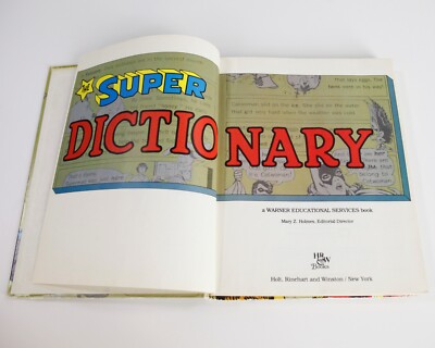 The super dictionary 英英辞典　ヴィンテージ　DCコミックス DC Comics 