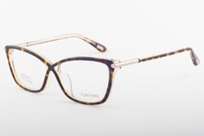 Tom Ford 5375 056 Dark Havana Eyeglasses TF5375 056 Asian Fit 55mm