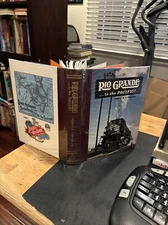 RIO GRANDE ... TO THE PACIFIC Robert LeMassena 1974 HC 1st Historic Photos