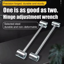 Hinges Gaps Adjusting Wrench Steel Door Hinge Adjustment Tool Repair Spanner