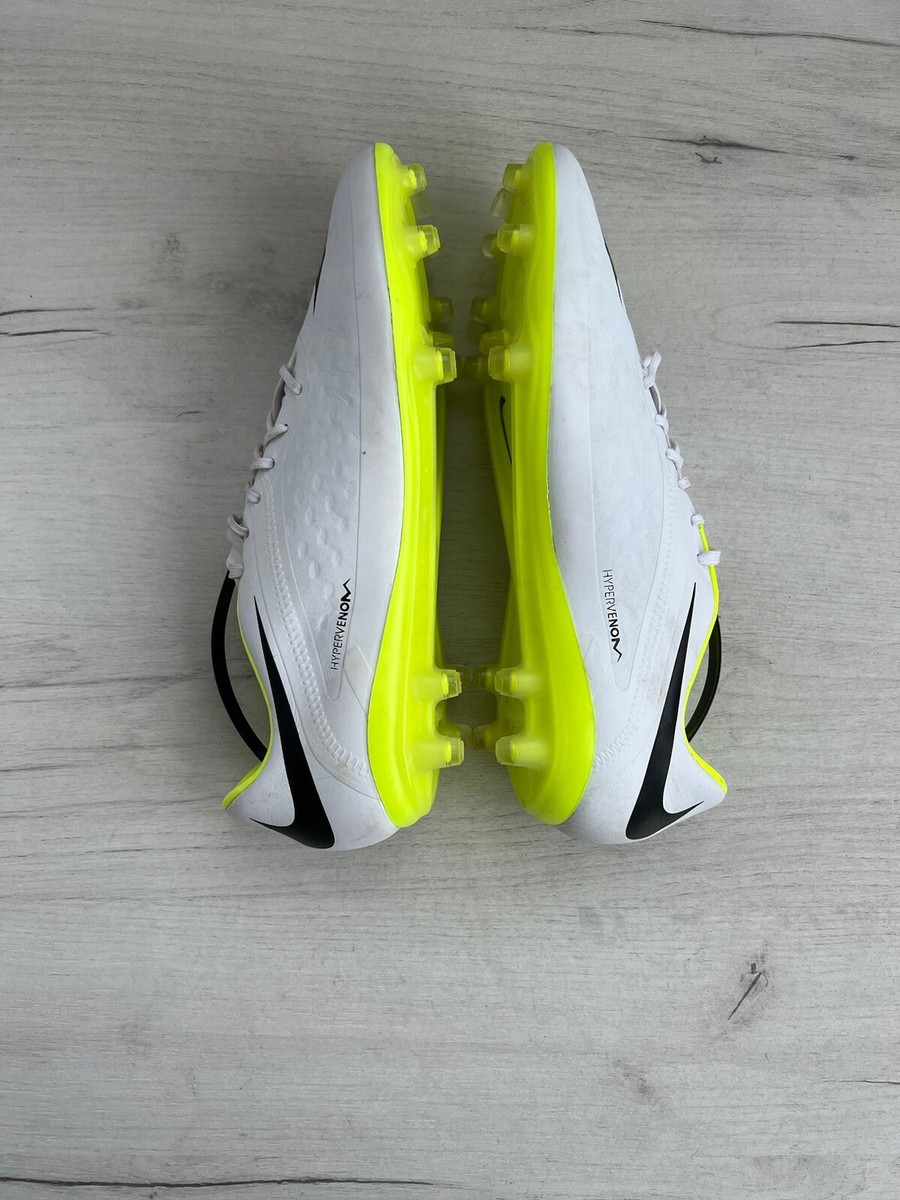 Nike Hypervenom Phatal FG White Exclusive Soccer Football Cleats