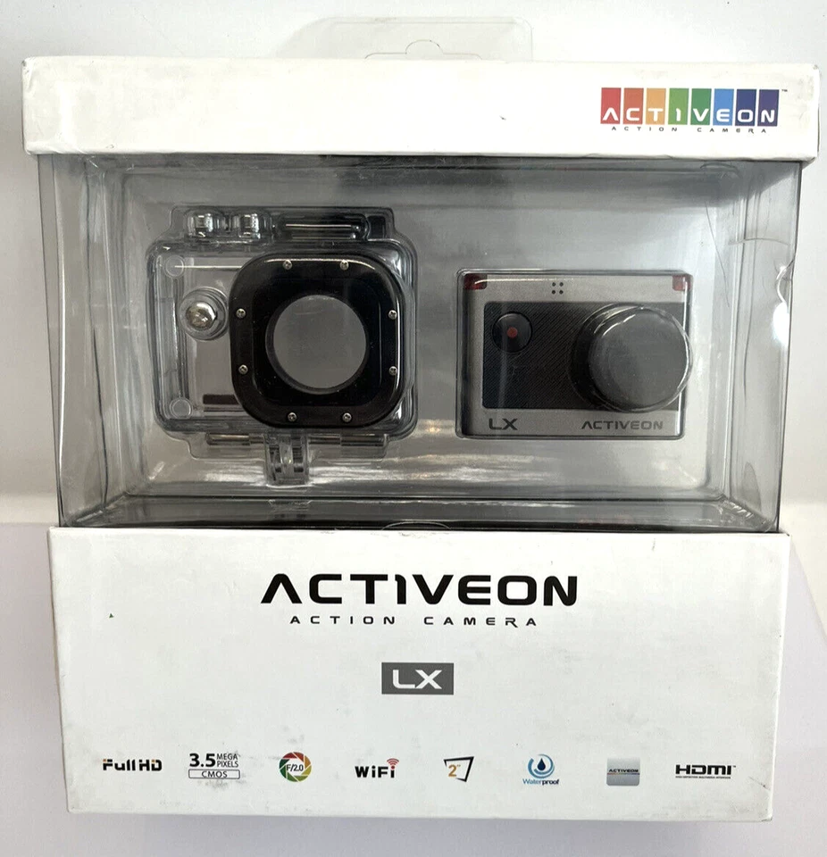 Activeon LX Action Camera New in Package LKA10W - Image 2 of 4