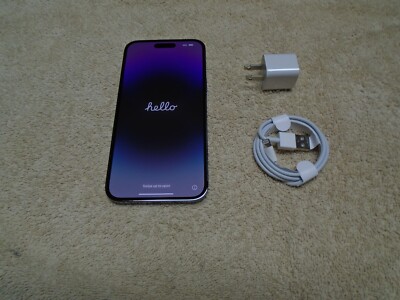 Apple iPhone 14 Pro Max, 1TB, Purple, Carrier Unlocked, Excellent Condition!!