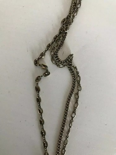 Nuevo Collar Colgante Nica Golondrina Pájaro Antiguo Latón Brillante Estrás - Imagen 5 de 8