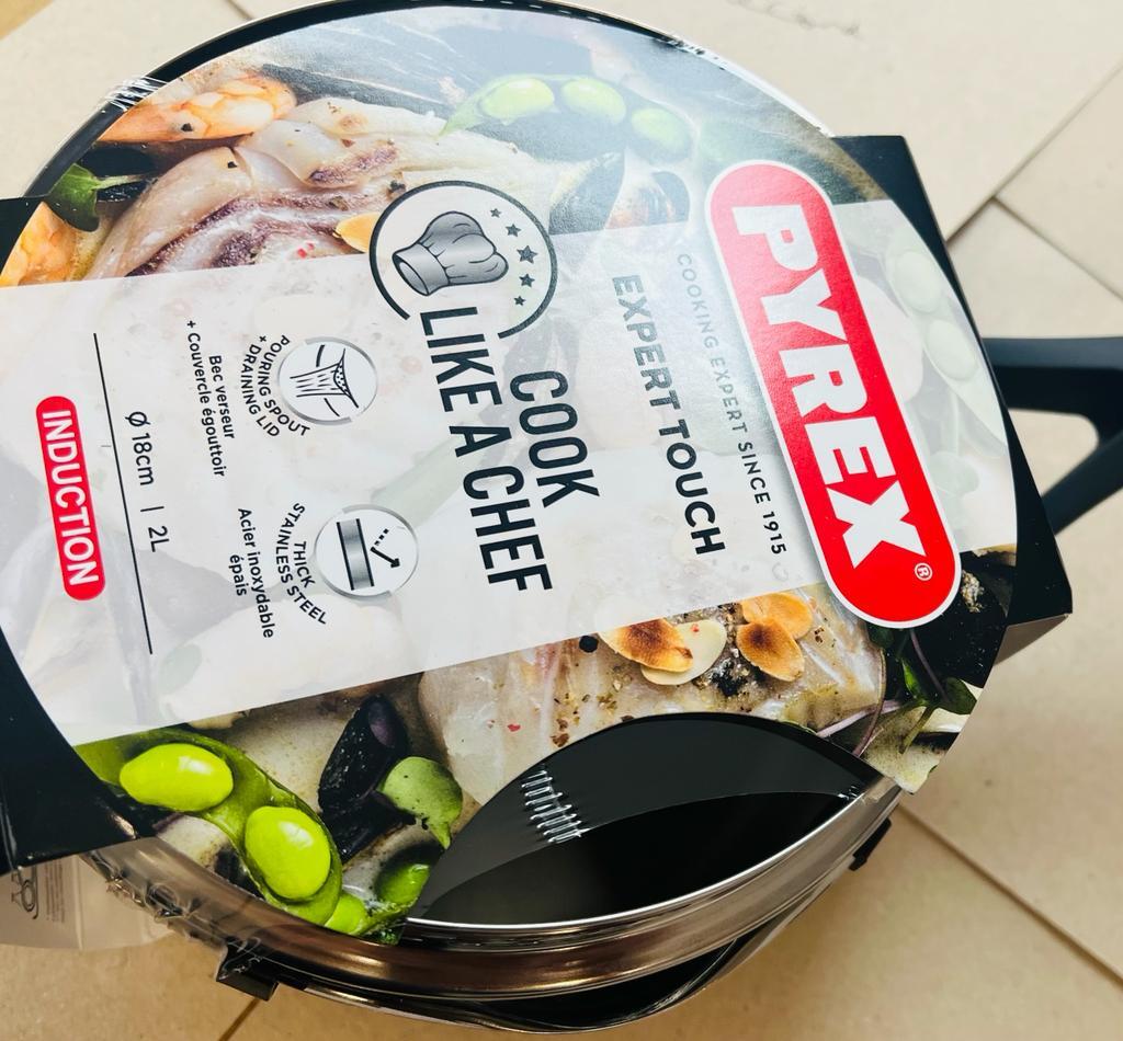 Expert Touch Pyrex Cooking Expert Since 1915 Stainless Steel Sauce - Main Image