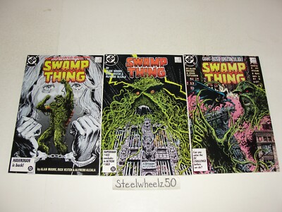 Swamp Thing 11 Comic Lot DC 1986 #51 52 53 54 55 57 58 59 60 61 63
