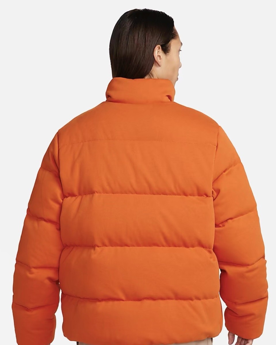 Nike Therma-Fit Down Fill Zip Puffer Jacket Orange FB7854-893