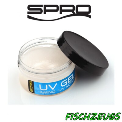 SPRO UV Lure Gel Amino Wurmduft Aminosäuren Lockstoff Paste Wobbler Gummiköder