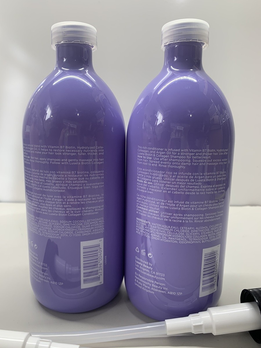 Luseta Biotin & Collagen Thickening Shampoo & Conditioner