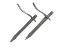 Mason Clamp - Dutch Pins Bricklayers Tool 2pc Set Drop Forged