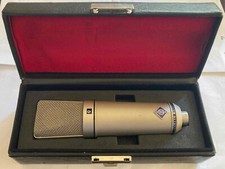 Neumann U89 Vintage Microphone Early Serial Number 158 Condenser Mic 1975