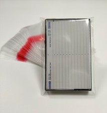 Cassette Tape Clear Protection Sleeve With Adhesive Tape 10/25/50/100