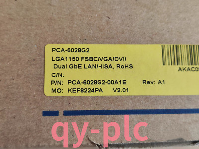 1PC Brand New Advantech PCA-6028G2-00A1E Motherboard Fast via FedEx or DHL
