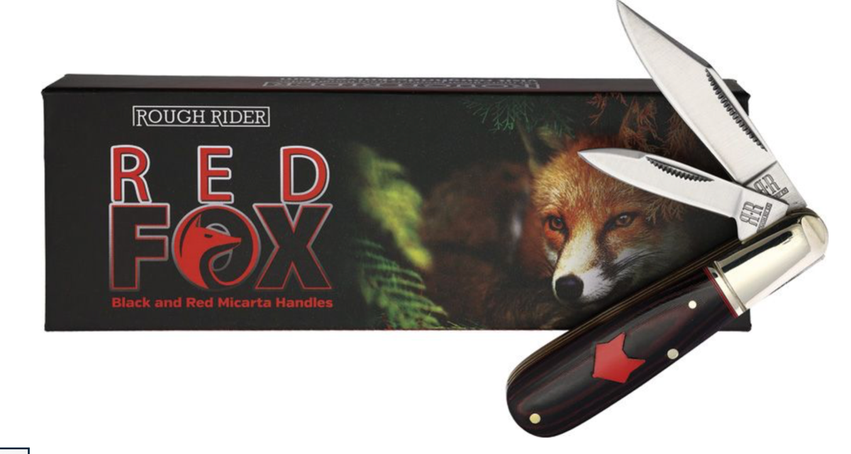 ROUGH RIDER RED FOX BARLOW KNIFE RYDER KNIFE 42294 XX | eBay